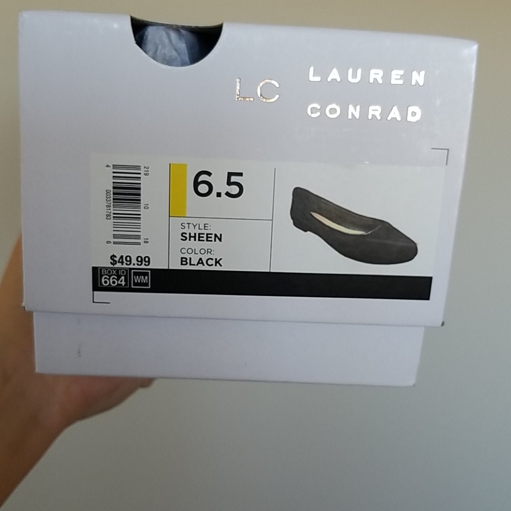 Black dress flats
